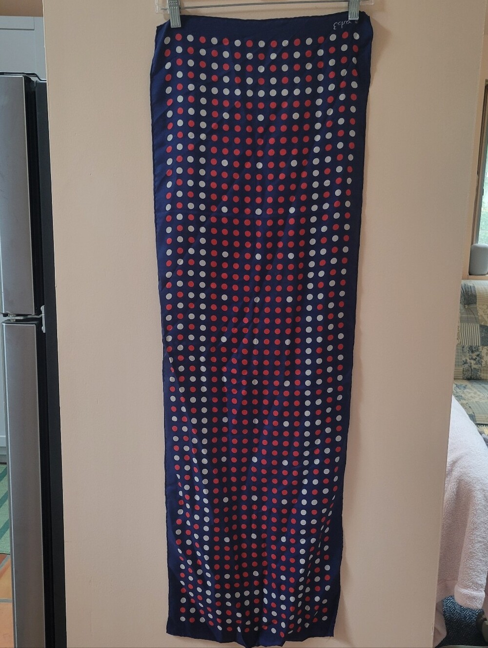 Vintage Red White And Blue Echo Scarf
